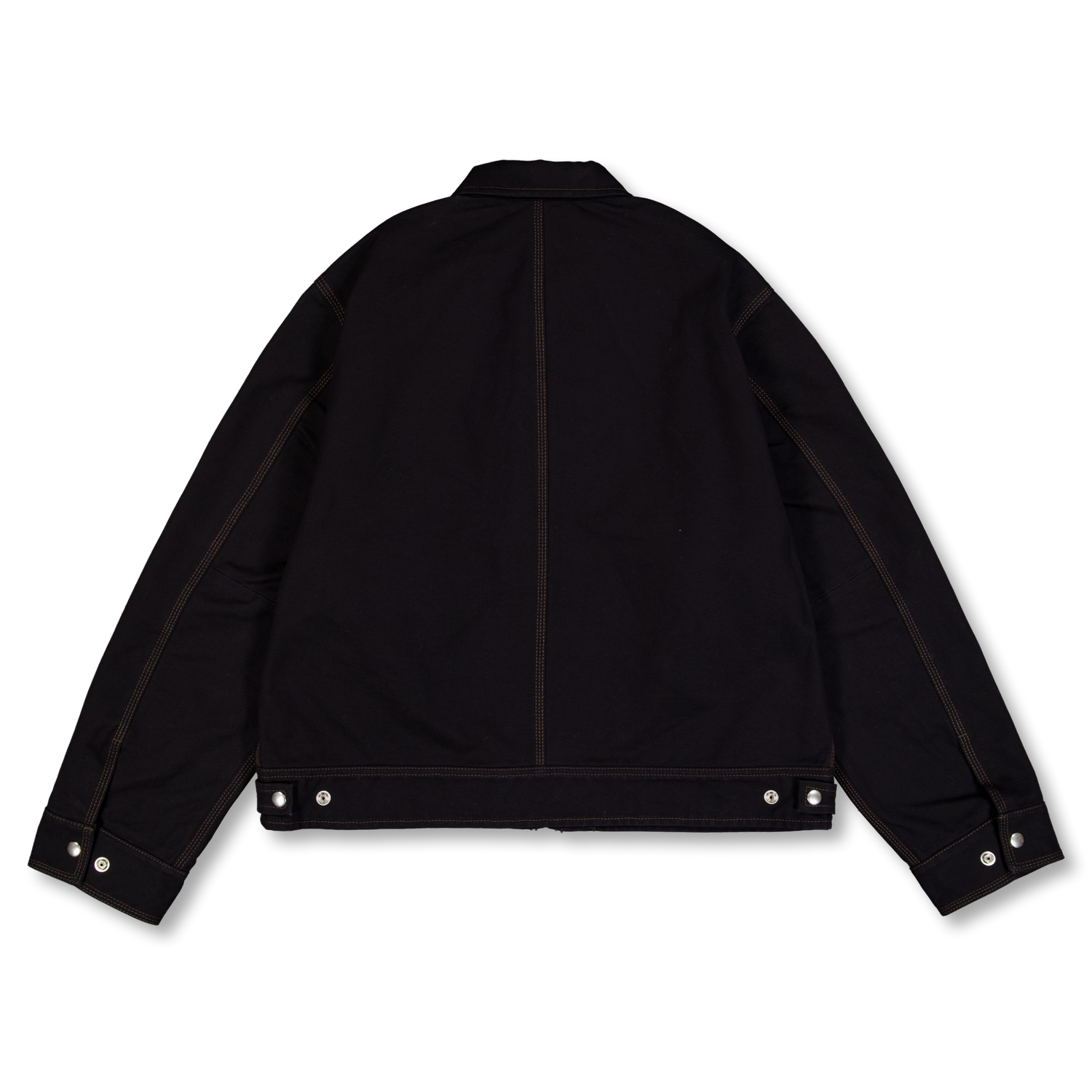 Stüssy Work Jacket Collared Black | Nitty Gritty