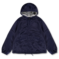 Stüssy Hooded Coaches Jacket - Navy