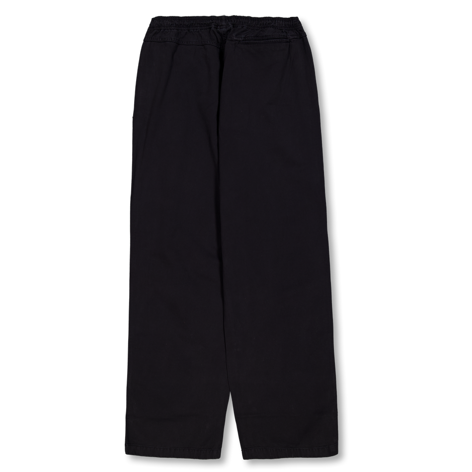 Stüssy Beach Pant Cotton Twill Black | Nitty Gritty
