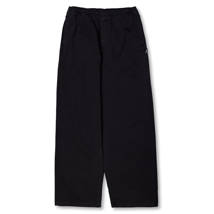 Stüssy Beach Pant Cotton Twill Black | Nitty Gritty