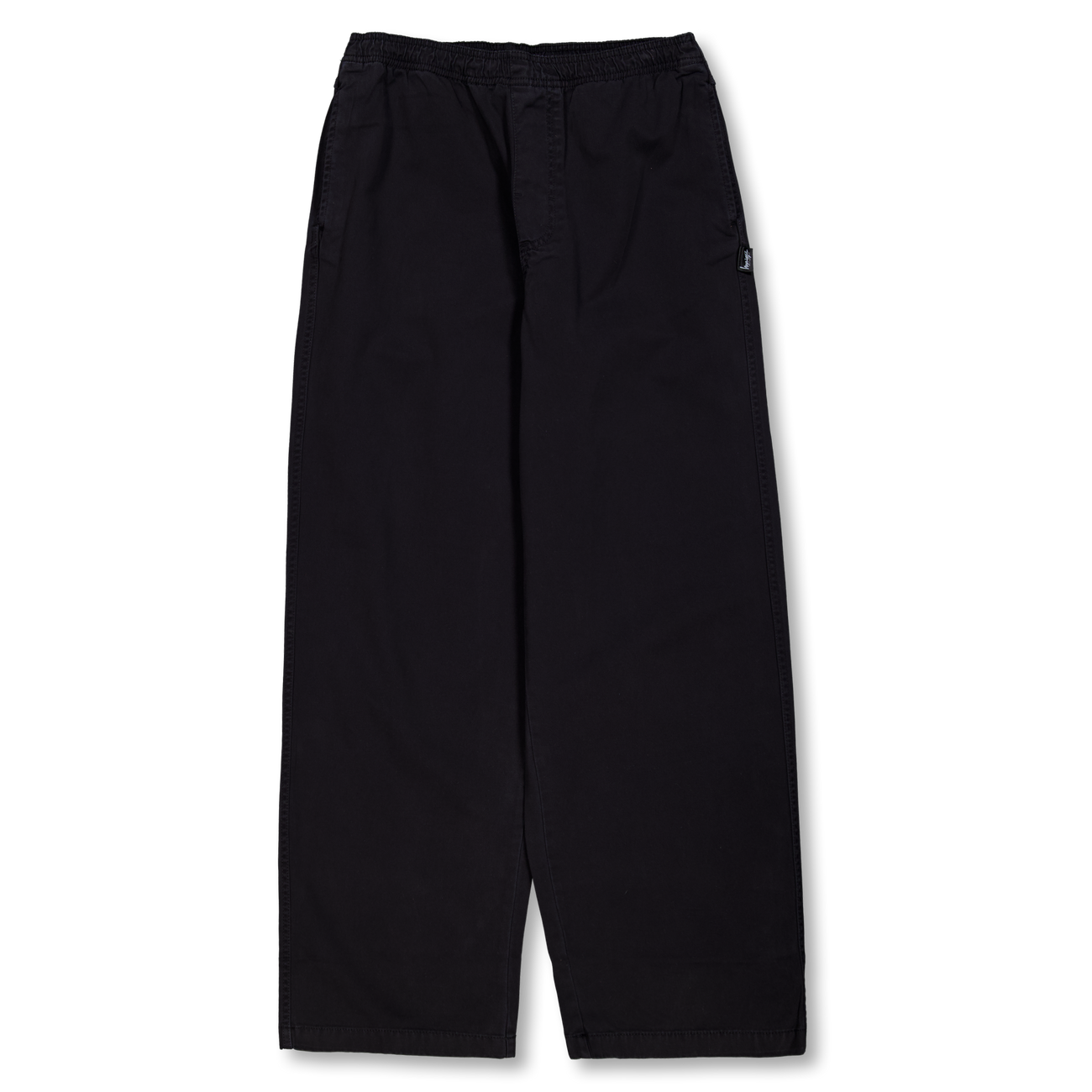 Stüssy Beach Pant Cotton Twill Black | Nitty Gritty