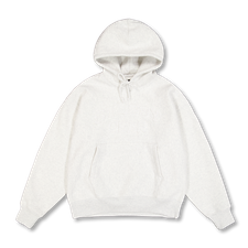 Stüssy Gear Applique Hood - Ash Heather