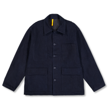 MAN-TLE                                            R20 Jebok-2 Jebok Jacket - Blue Sumi Organic Denim - Blue Sumi