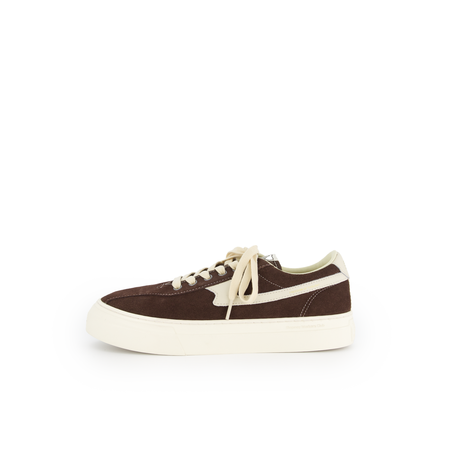 Stepney Workers Club Dellow S-Strike Cup Suede Dark Brown | Nitty 