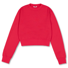 Auralee High Twist Light Sweat P/O - Red