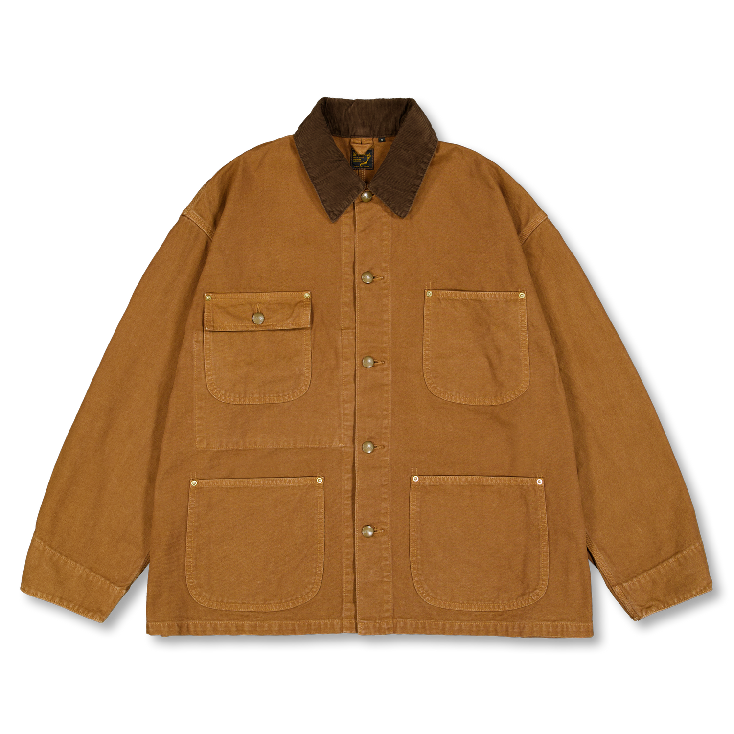 orSlow Relax Fit Oxford Coverall Brown | Nitty Gritty