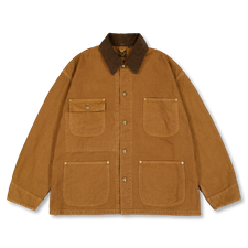 orSlow Relax Fit Oxford Coverall - Brown