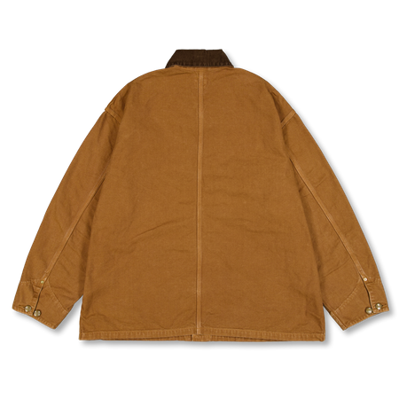 orSlow Relax Fit Oxford Coverall Brown | Nitty Gritty