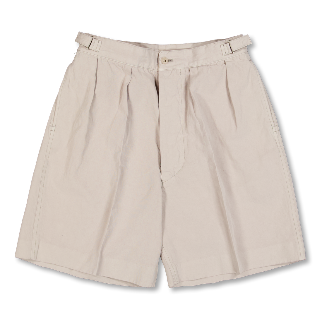 パンツ KAPTAIN SUNSHINE Cotton Linen Short Lady White Co. Kaptain Sunshine x LWC Cotton Linen Shorts Taupe
