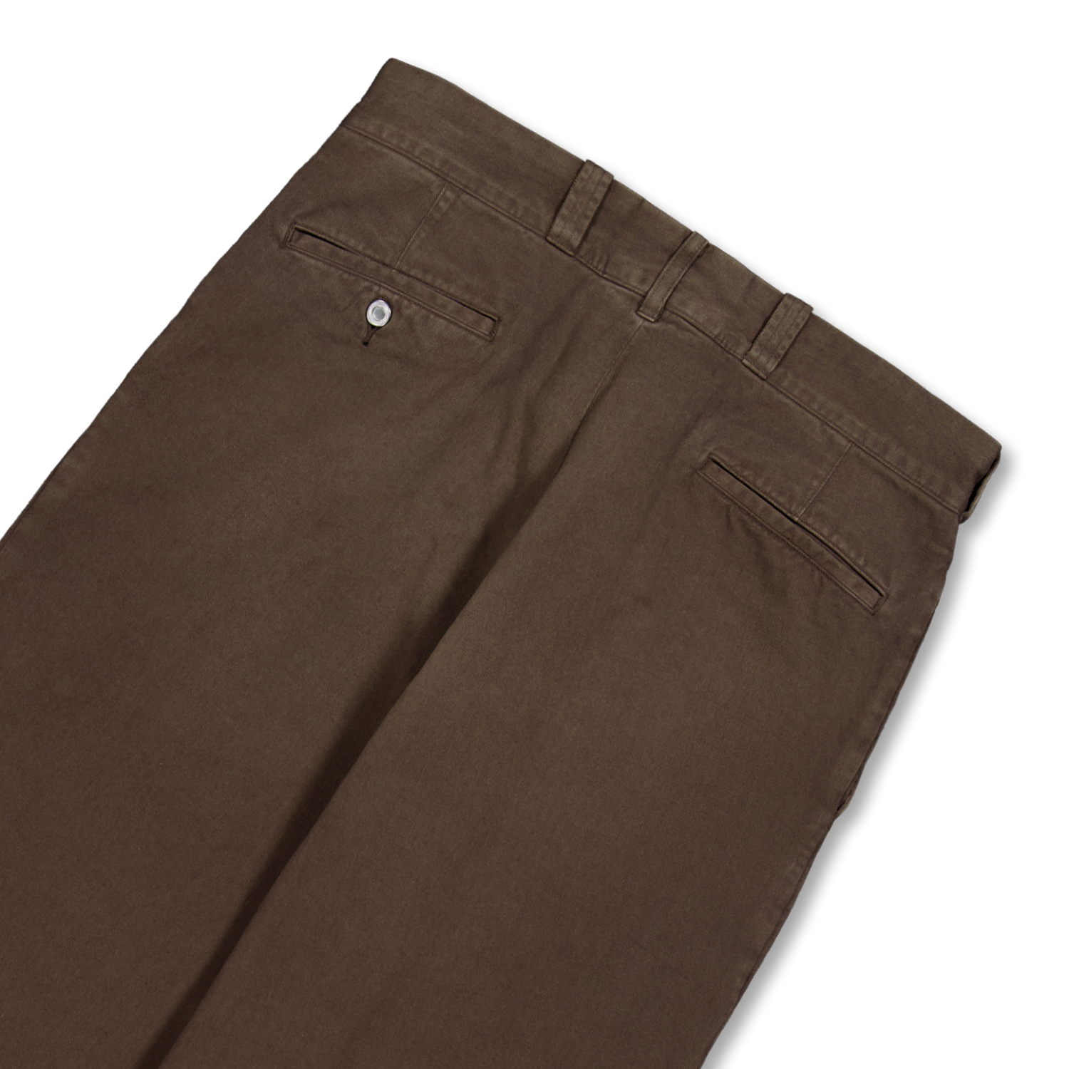 A.PRESSE Vintage Twill Work Pants Brown | Nitty Gritty