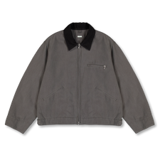 A.PRESSE Vintage Silk Cotton Detroit Jacket - Gray