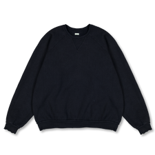 A.PRESSE Vintage Double V Sweatshirt - Black