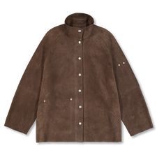 Studio Nicholson Dash Suede Jacket - Grey