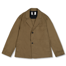 Margaret Howell MHL Minimal Blazer Cotton Blend Cordura - Khaki