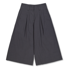 Margaret Howell MHL Wide Leg Culottes Light Cotton Plainweave - Lead
