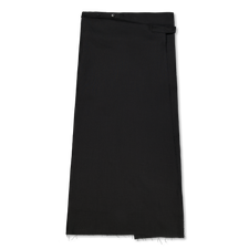 Gabriela Coll Garments No.304 Linen Wrap Skirt - Black