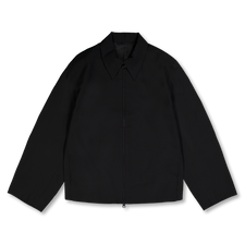 Gabriela Coll Garments No.285 Summer Wool Pocket Jacket - Black