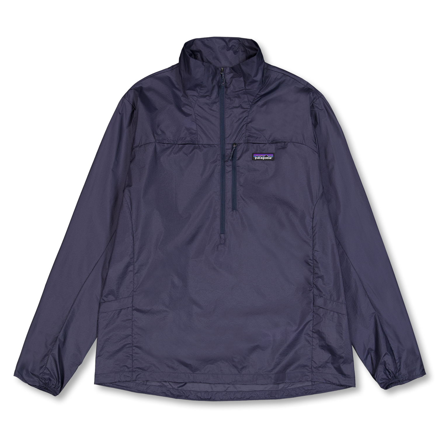 Patagonia Houdini Stash 1/2 Zip P/O Smolder Blue | Nitty Gritty