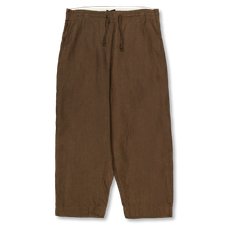 Evan Kinori                                        Drawstring Pant - Dark Olive