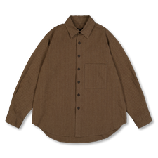 Evan Kinori                                        Big Shirt Two - Charcoal/Dark Olive