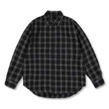 Evan Kinori                                        Big Shirt Two - Charcoal/Brown/Black