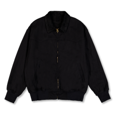 COMOLI Black Drill Zip Jacket - Black