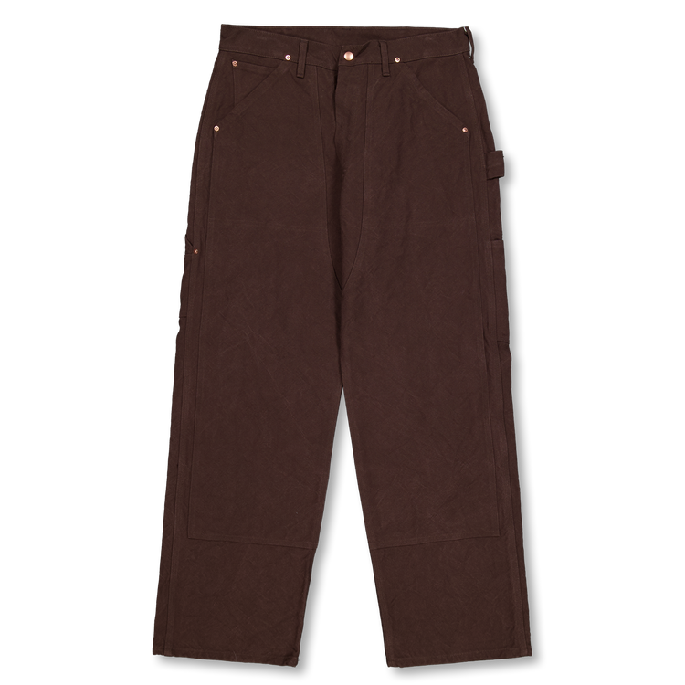 COMOLI Cotton Duck Painter Pants Brown | Nitty Gritty