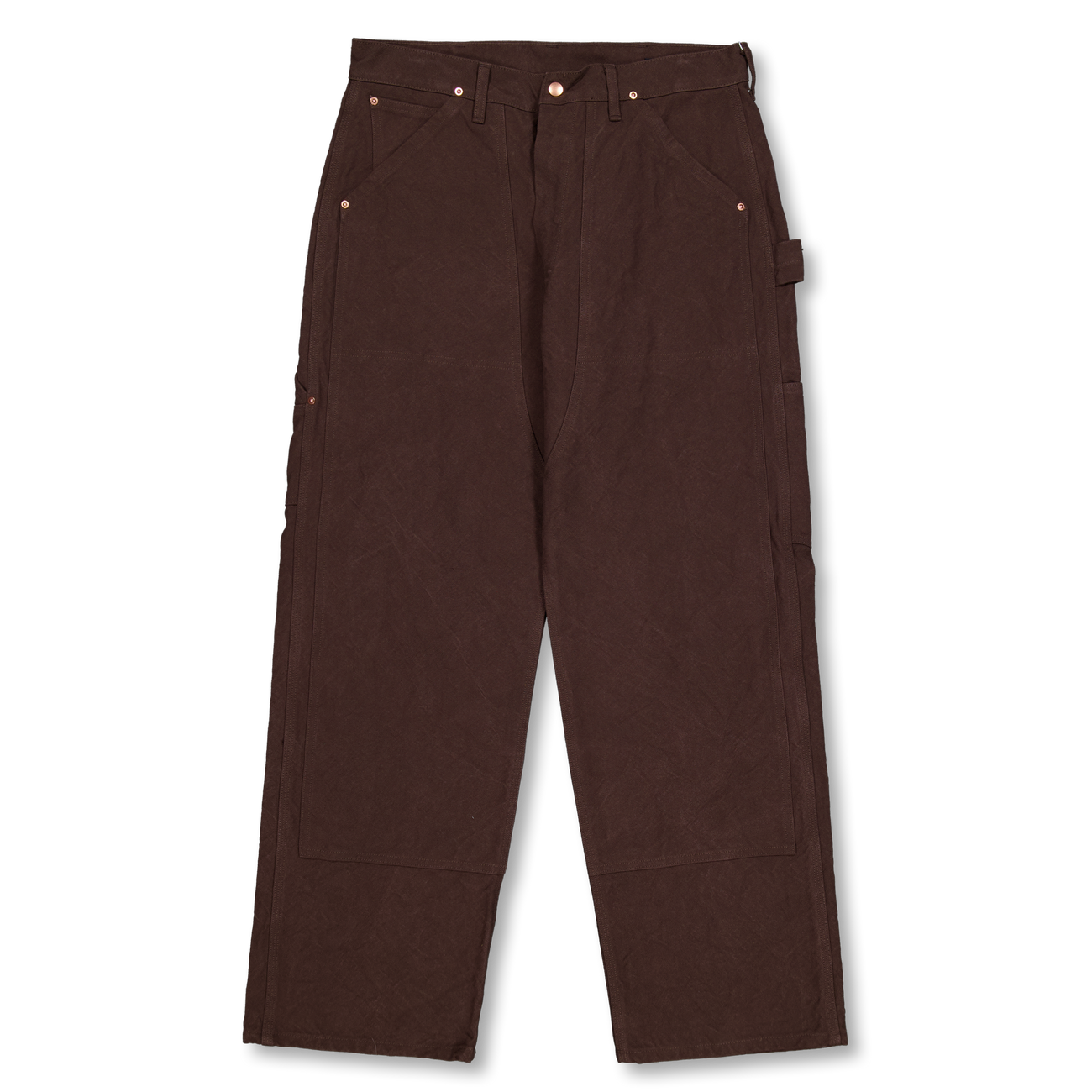 COMOLI Cotton Duck Painter Pants Brown | Nitty Gritty