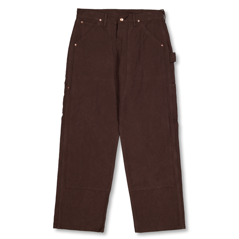 COMOLI Cotton Duck Painter Pants Brown | Nitty Gritty