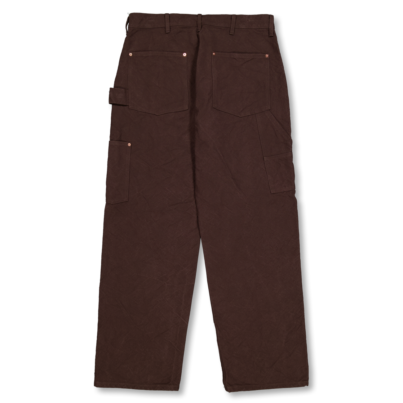 COMOLI Cotton Duck Painter Pants Brown | Nitty Gritty