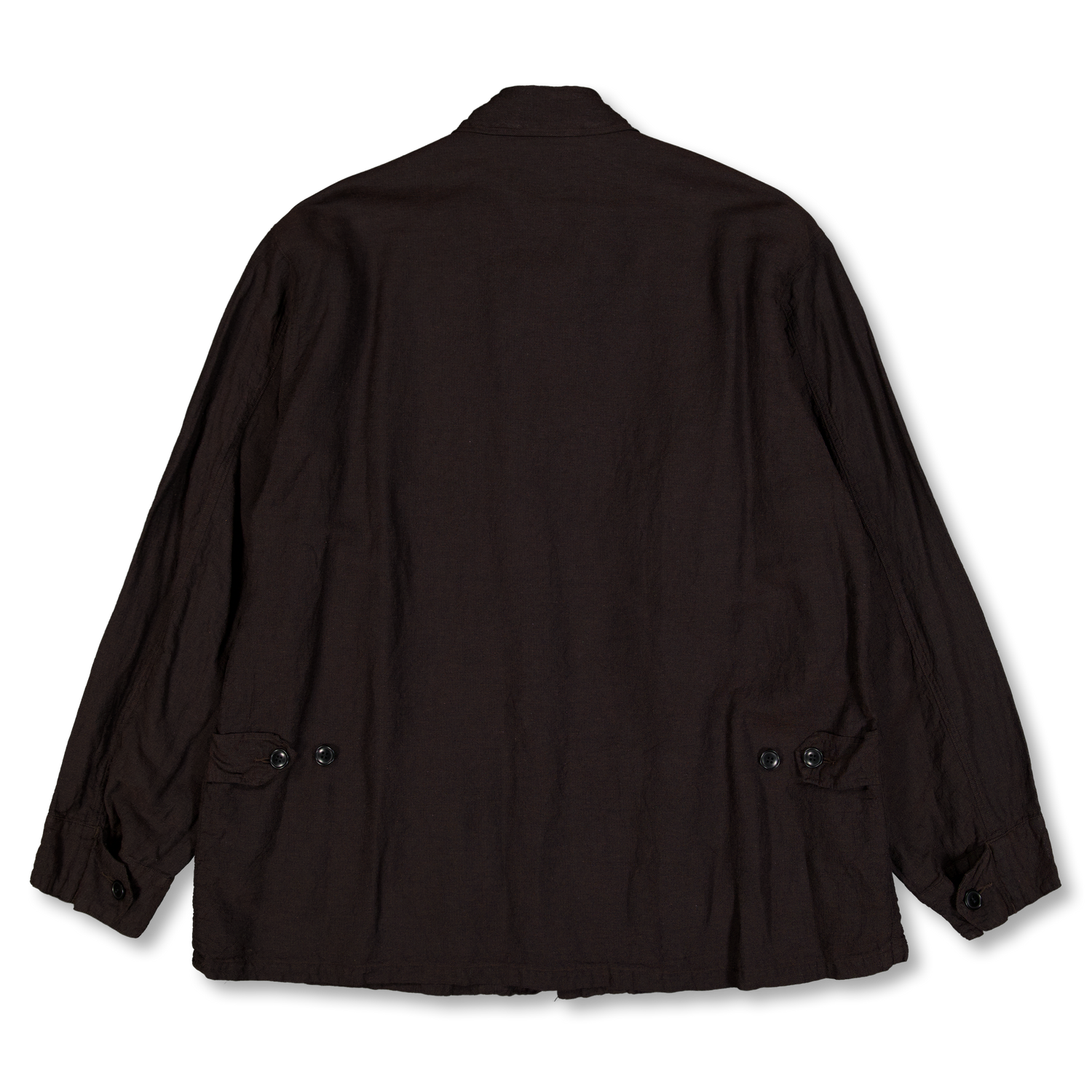COMOLI Silk Cotton B.D.U. Jacket Brown | Nitty Gritty