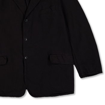 COMOLI Cotton Duck Jacket Black | Nitty Gritty