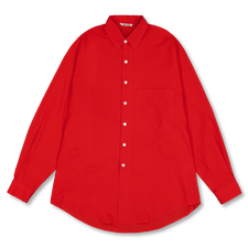 Auralee Super Fine Cotton Lawn Shirt - Red