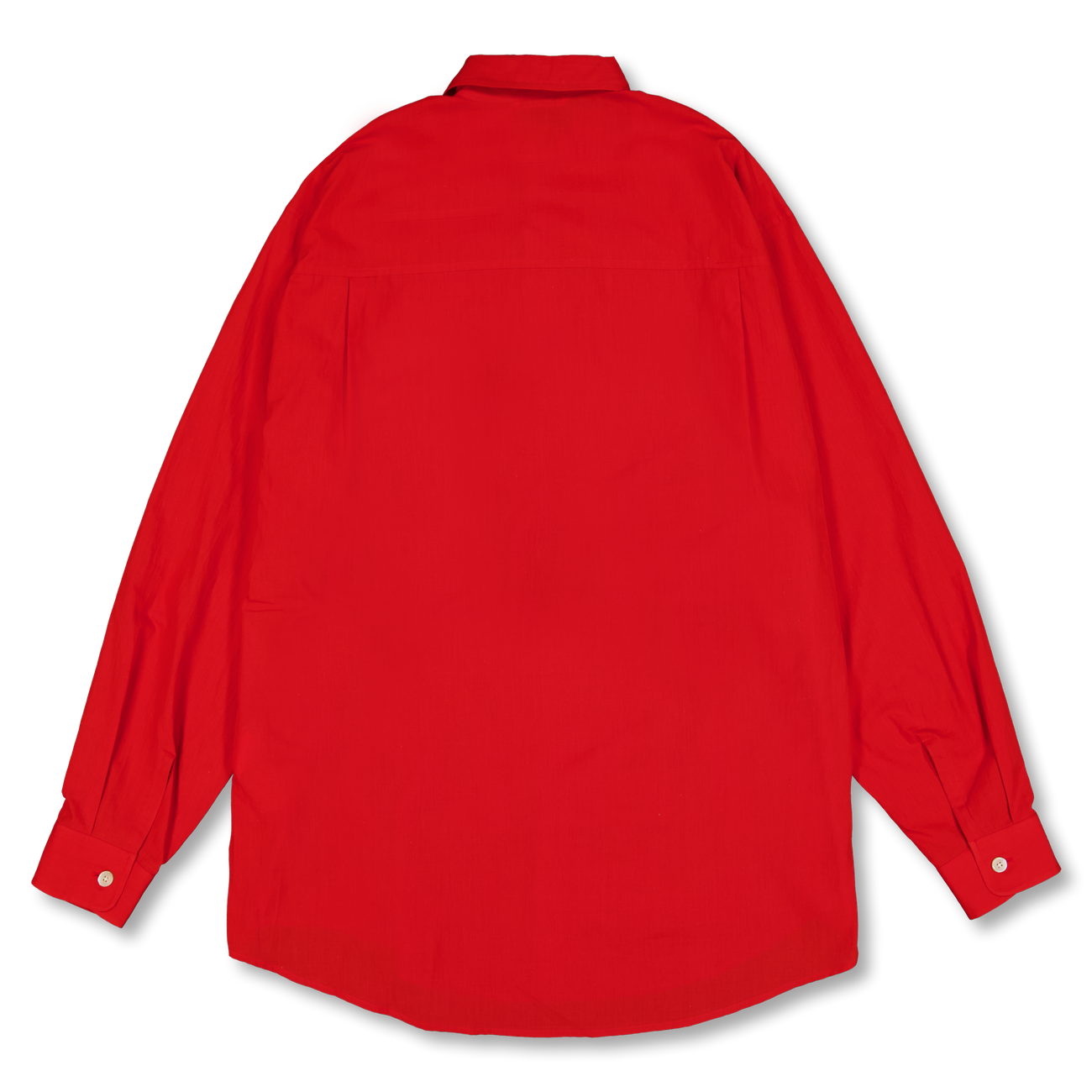Auralee Super Fine Cotton Lawn Shirt Red | Nitty Gritty