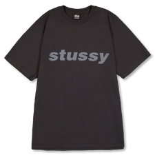 Stüssy Shark Pig. Dyed Tee - Faded Black