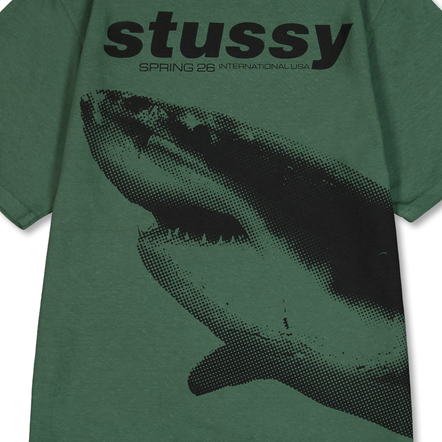 Stüssy Shark Pig. Dyed Tee Pine | Nitty Gritty