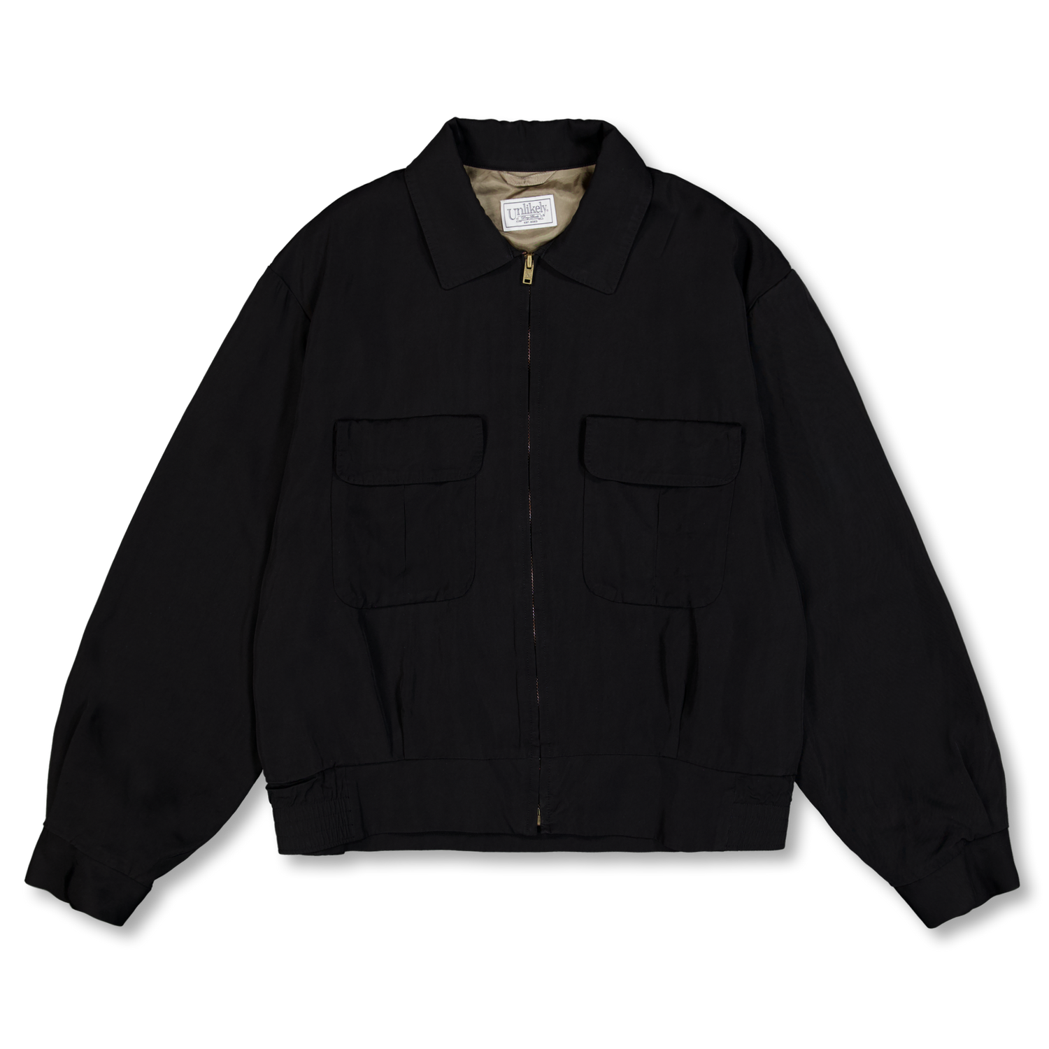 ジャケット・アウター Unlikely Gabardine Sports Jacket L Unlikely Unlikely Gabardine Sports Jacket Black | Nitty Gritty