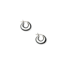 Sophie Buhai Petite Discus Hoops - Sterling Silver