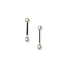 Sophie Buhai Small Osiris Earrings - White Pearl