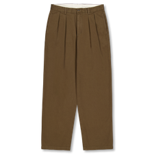 Nitty Gritty® Worldwide Stone Washed Pleated Chino - Washed Brown