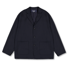 Comme des Garçons Homme                            Wool Patch Pocket Blazer - Navy
