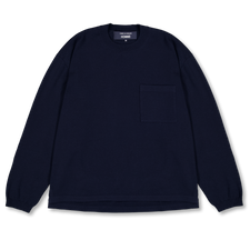 Comme des Garçons Homme                            Knitted Pocket Sweater - Navy