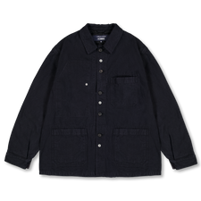 Comme des Garçons Homme                            Reversible Patchwork Coverall Jacket - Black