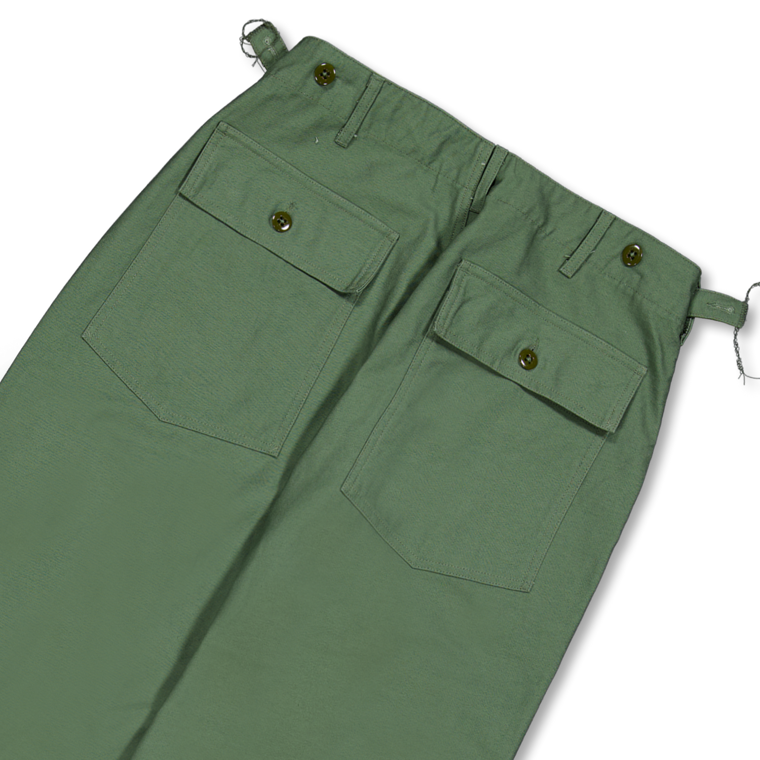 Engineered Garments Workaday Fatigue Pant Olive Cotton Reverse