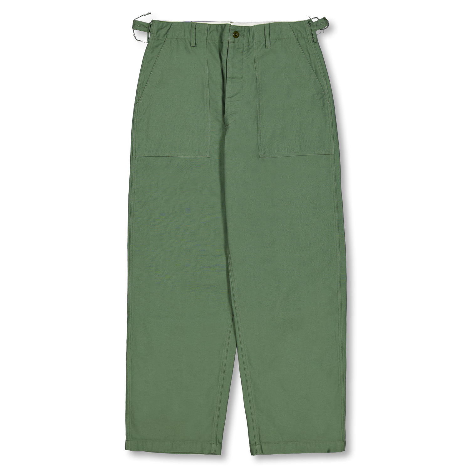 Engineered Garments Workaday Fatigue Pant Olive Cotton Reverse 