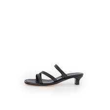 Lauren Manoogian Line Heel - Black