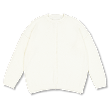 Lauren Manoogian Boucle Crewneck - White