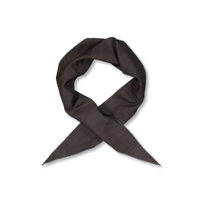 Yoko Sakamoto Short Scarf Silk - Sumi Ink