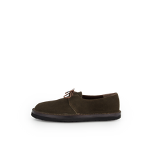 Yoko Sakamoto Military Shoes - Brown Suede