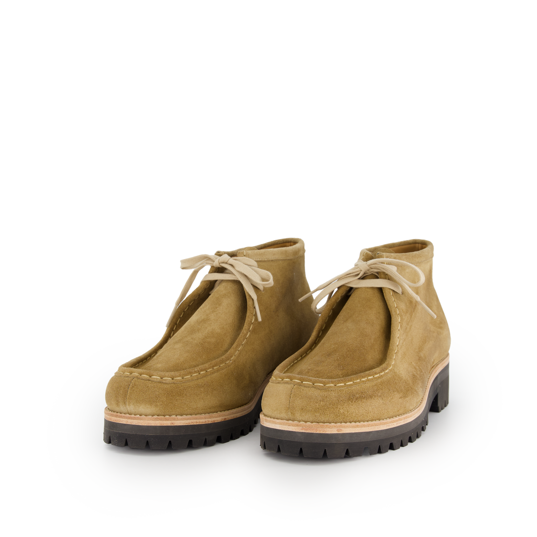 靴 comoli foot works tyrolean 25.5 COMOLI FOOTWORKS Exclusive Tyrolean Shoes Beige | Nitty Gritty